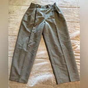 Classic Gray Women's Pleated Pants